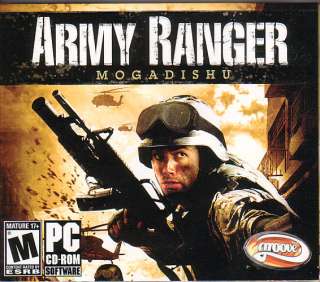 ARMY RANGER MOGADISHU Shooter PC Combat Game NEW SEALED 742725267398 