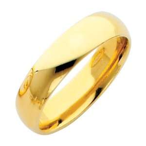  5mm COMFORT FIT Plain Wedding Band Ring for Men & Women   Size 9.5