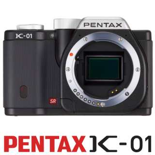 NEW BOXED PENTAX K 01 K01 DIGITAL CAMERA BODY ONLY BLACK 027075215320 