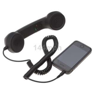   Volume + &   Mobile Phone Handset for iPhone 4 4G 3G 3GS Black  