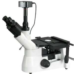   Metallurgical Inverted Microscope + 5MP Digital Camera