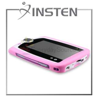   Pink Gel Skin Case Cover+Screen Protector For LeapPad Tablet  