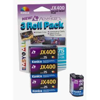   JX400 APS Color Print Film (25 Exposurer/ 3 Pack)