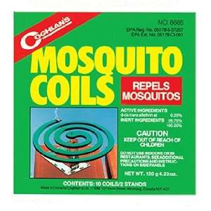  Mosquito Coils   Insect Repellent Package of 10 with Metal 
