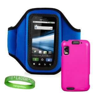  Quality Royal Blue Motorola Atrix SmartPhone Armband with 