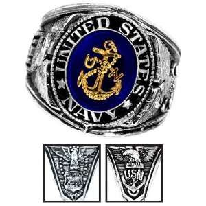   Navy Seals   For Military gear or U.S. Navy Uniform Veteran Ring. SIZE