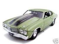1970 CHEVY CHEVELLE PRO STREET SS 454 GREEN 1:24  