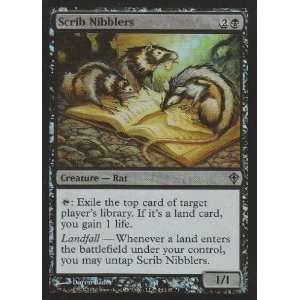  Scrib Nibblers FOIL (Magic the Gathering  Worldwake #66 