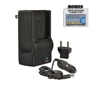 Battery Charger (Incl. Car and European Plug Adapters) For The Nikon 