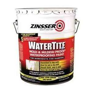 Zinsser 5G Watertite Mold & Mildew Proof Waterproofing Paint 5Pk25Gal 