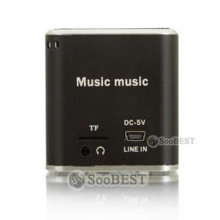   Phone TF Mini Portable Music Player FM USB Speaker For Laptop Ipod 