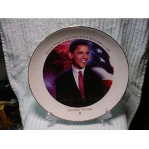  Brack Obama President Collector Plate 