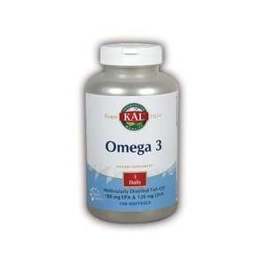 Omega 3 Fish Oil 120 Softgel   Kal