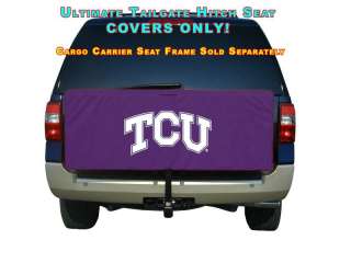 Texas Christian TCU Horned Frogs Cargo Carrier Tailgate Hitch Seat 