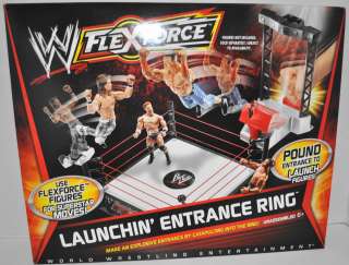NEW WWE FLEX FORCE LAUNCHIN ENTRANCE RING FOR USE WITH FLEXFORCE 