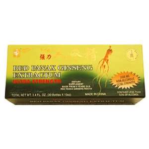  Red Panax Ginseng Extractum   30x10cc, Prince of Peace 