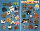 1990 Annies Attic Crochet Pattern Pop Ring Pals Animals Panda Gnome 