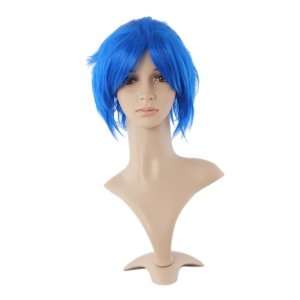  6sense Blue Cosplay Wig Fashion Short Wigs: Beauty