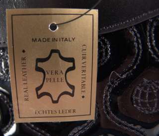 Napoleoni Italian Fashion Patent Boots Purse Set EU 36  