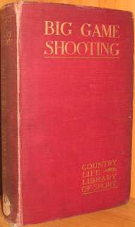 1905 BIG GAME SHOOTING HUNTING DEER STALKING RIFLES ETC  