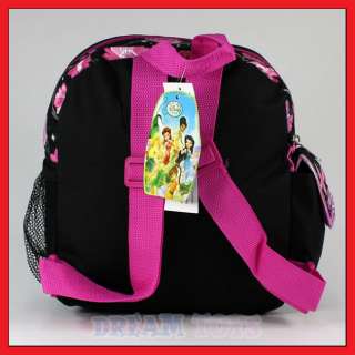 Disney Tinkerbell 10 Small Black Backpack Bag Fairies  