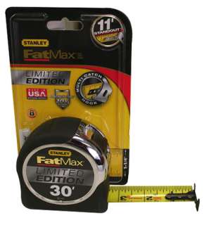 Stanley 96 444 Fatmax Limited Edition Tape Measure 30 x 1 1/4  