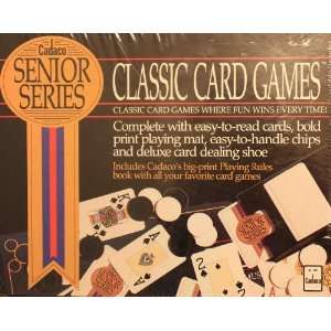  Cadaco Classic Card Games   Senior Series Toys & Games