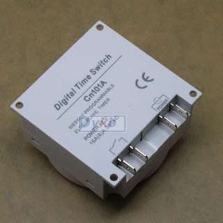   12V LCD Digital Power Programmable Timer Time switch Relay 16A  