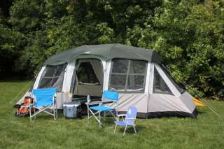   Gear Prescott 10 Person 3 Season Family Cabin Tent 736211661340  
