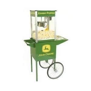    John Deere Johnny Popper Popcorn Popper with Cart