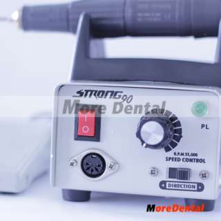 Dental Lab Strong 90 Micromotor Handpiece 35000 RPM Micro motor 110v 