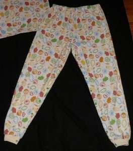 Adult Baby 44 SESAME STREET Knit SNAP PJs / PAJAMAS, by LL  