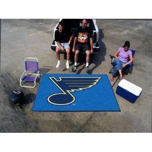  St Louis Blues 5X6 ft Indoor/Outdoor Tailgater Area Rug/Mat/Carpet 
