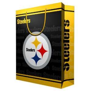  Pittsburgh Steelers NFL Large Gift Bag (15.5 Tall 