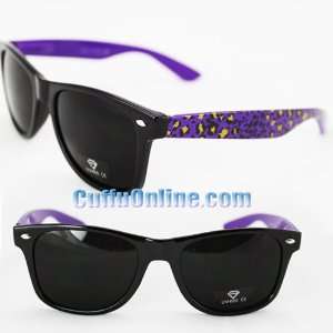  Premium Sunglasses UV400 Lens Technology   Animal Print 222 Purple 