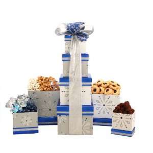 Wine Country Gift Baskets Sweet Snowflake Tower, 5 Pound  