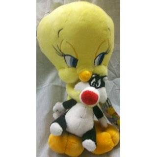   12 Plush Tweety Bird Hugging Sylvester the Cat Adorable Doll Toy