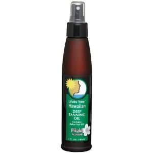 Lahaina Noon Suncare Deep Tanning Oil, Pikake, 5 Ounce Bottle (Pack of 