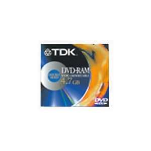 TDK Single Sided DVD RAM (DVDRAM47SY2V) Electronics