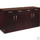 OFFICE CABINET CREDENZA Wood Buffet Table Sideboard Mah