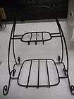 longaberger wrought iron two tiered basket stand  