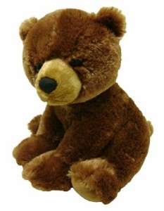12 Aurora Plush Brown Teddy Bear Stuffed Animal NEW  