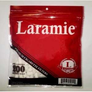  Laramie Premium Cigarette Filter Tips (200 ct Bag) Health 
