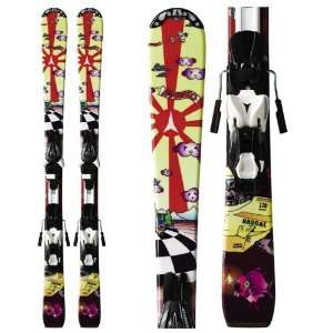  Atomic Rascal Skis + Evox 045 Bindings   Youth 2012 