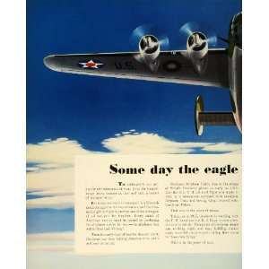  1942 Ad Goodyear Military Aircraft World War II Fighter Planes 